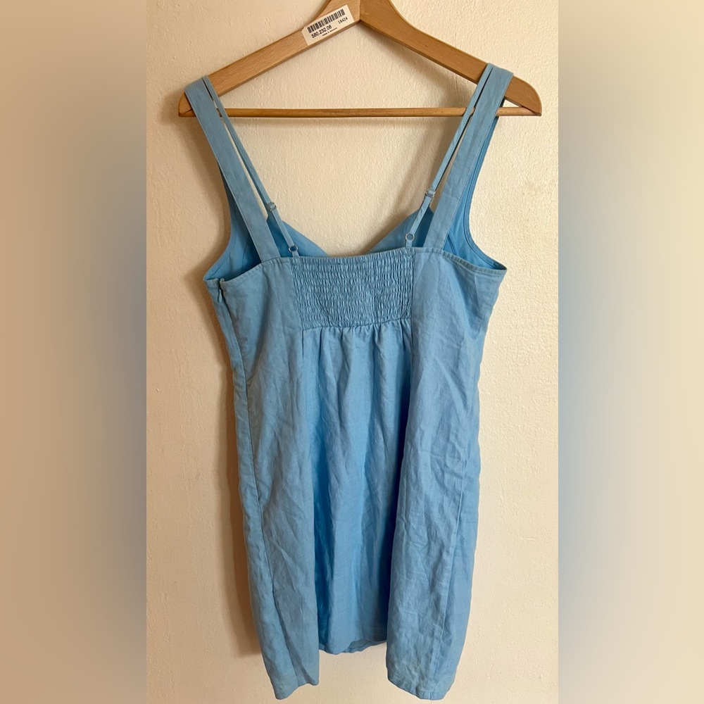 Light Blue Mini Dress Size Medium - Picture 4 of 5